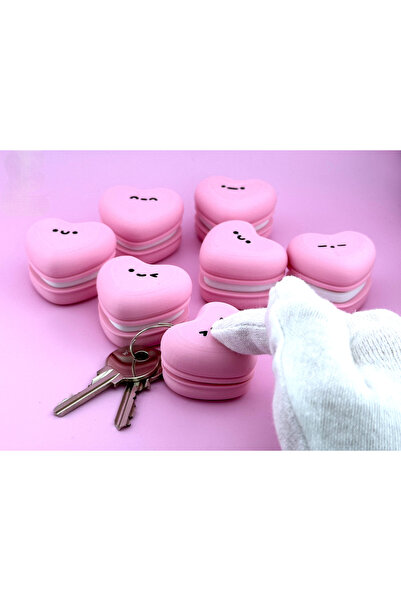 Hediyem Senin İçin Pembe Kalp Makaron Tasarımlı Mekanik Switch Fidget Clicker...