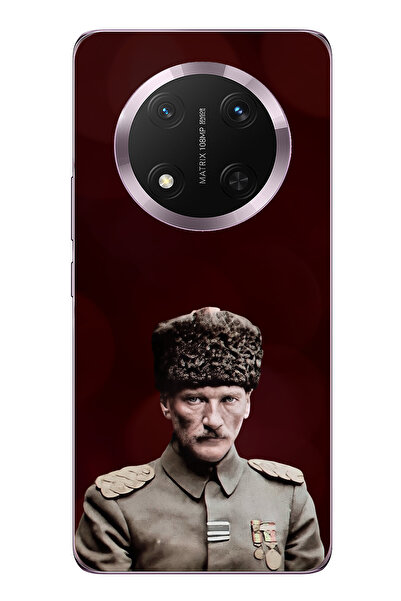 TechTree حافظة سيليكون متوافقة مع هاتف Honor Magic 7 Lite Moon Star و Command...