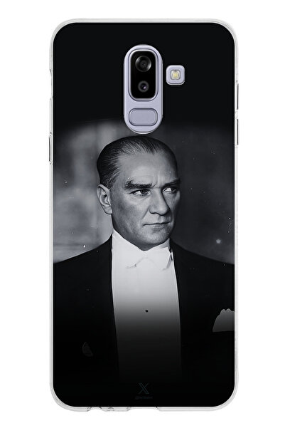 TechTree حافظة سيليكون متوافقة مع هاتف سامسونج جالاكسي J8-A6 بلس: أناقة ورقيم...