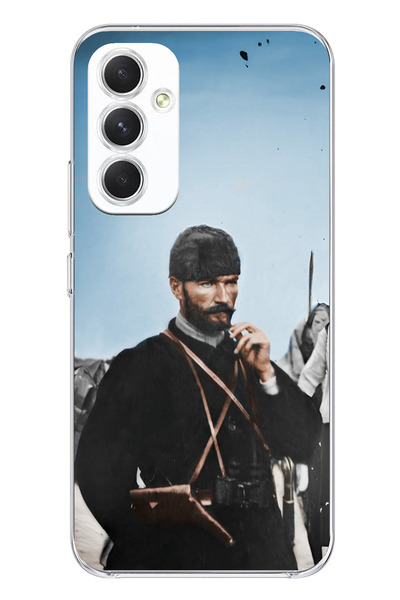 TechTree حافظة سيليكون متوافقة مع هاتف سامسونج جالاكسي A54 من أتاتورك سيهيفيد...