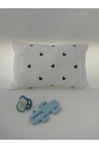 Wenaris 100% Cotton Children's and Baby Pillow 25X35 Washable Fabric, Baby Pillow