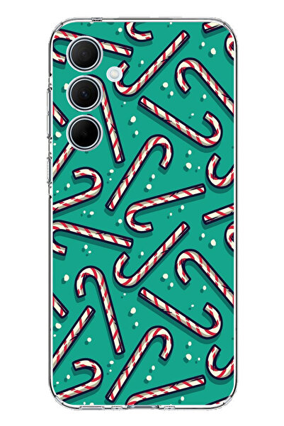 TechTree حافظة سيليكون متوافقة مع هاتف سامسونج جالاكسي A35 موديل مطبوع مع حلو...