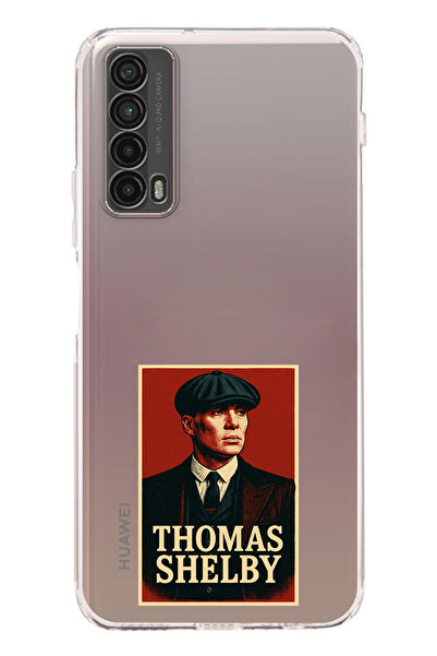 TechTree حافظة سيليكون متوافقة مع هاتف Huawei P Smart 2021 Thomas Shelby Bann...