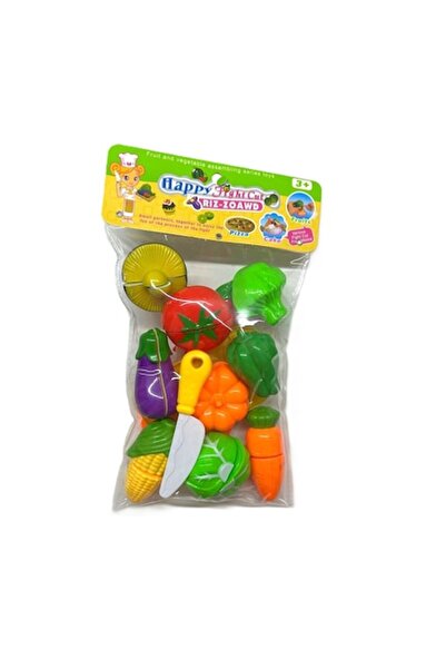 OEM Play Set of 10 Plastic Vegetables