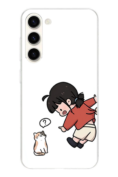 TechTree حافظة سيليكون متوافقة مع هاتف سامسونج جالاكسي S25 بلس - مجموعة مطبوع...