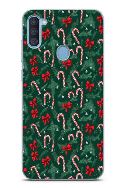 TechTree حافظة سيليكون متوافقة مع هاتف سامسونج جالاكسي A11-M11 لشجرة الصنوبر ...