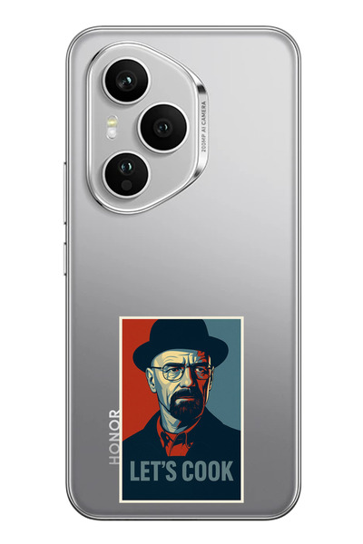 TechTree Honor 400 Pro Compatible Lets Cook Banner Printed Silicone Case