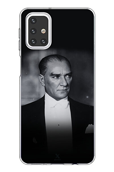 TechTree أناقة ورقيمة متوافقة مع هاتف سامسونج جالاكسي M31s: حافظة سيليكون مطب...