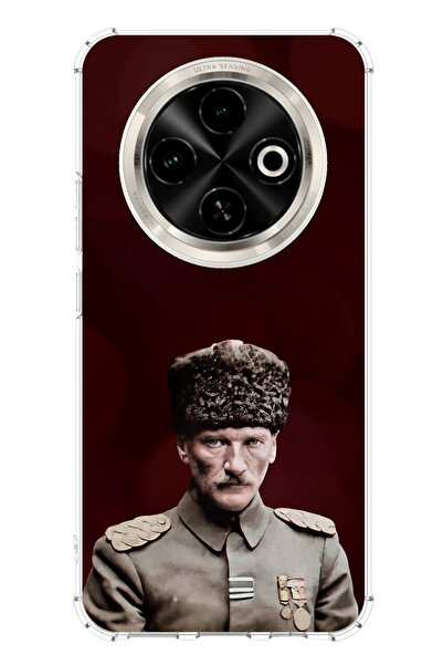 TechTree حافظة سيليكون متوافقة مع هاتف Tecno Spark 30C Moon Star ورئيس الأركا...