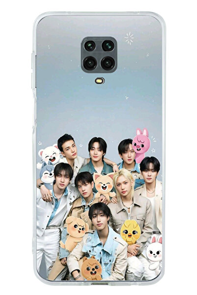 TechTree حافظة سيليكون مطبوع متوافقة مع Redmi Note 9 PRO-9S بتصميم فرقة K-Pop...