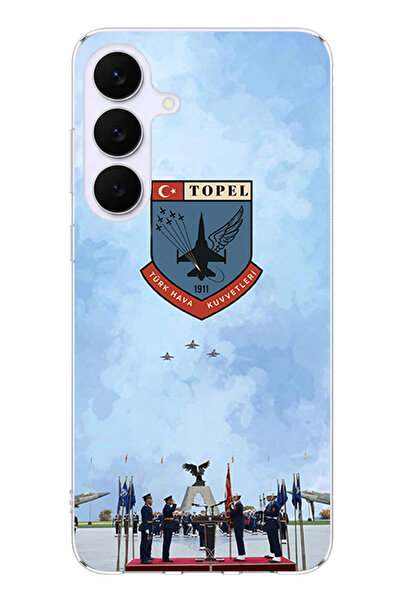 TechTree حافظة سيليكون متوافقة مع هاتف سامسونج جالاكسي S25 FE من القوات الجوي...