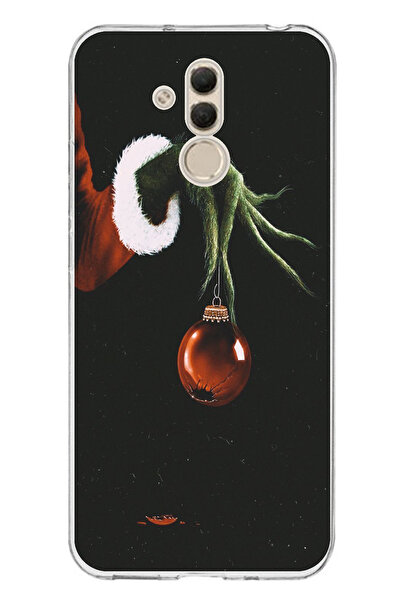 TechTree حافظة سيليكون متوافقة مع هاتف Huawei Mate 20 Lite باللون الأخضر وكرة...