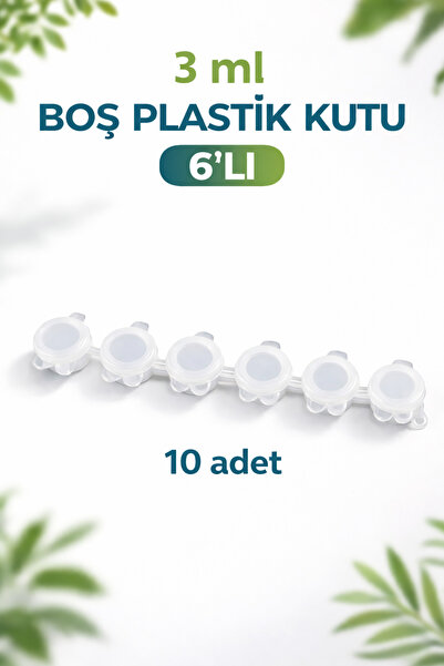 YAHO OYUNCAĞIN DOĞAL HALİ 3 ml boş kap 5 adet