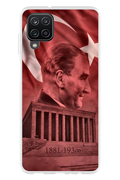 TechTree حافظة سيليكون متوافقة مع هاتف سامسونج جالاكسي A22-M22-M32 تحمل صورة ...