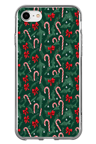 TechTree iPhone 7-8-Se 2020 Compatible Christmas Tree and Candy Cane Printed ...