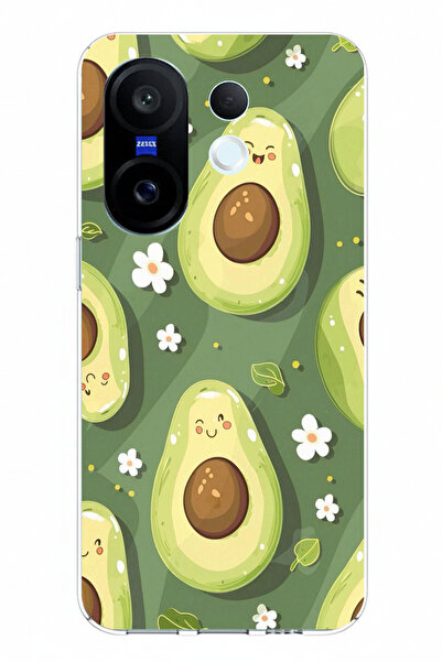 TechTree حافظة سيليكون متوافقة مع هاتف Vivo X200 FE باللون الأخضر اللطيف والأ...