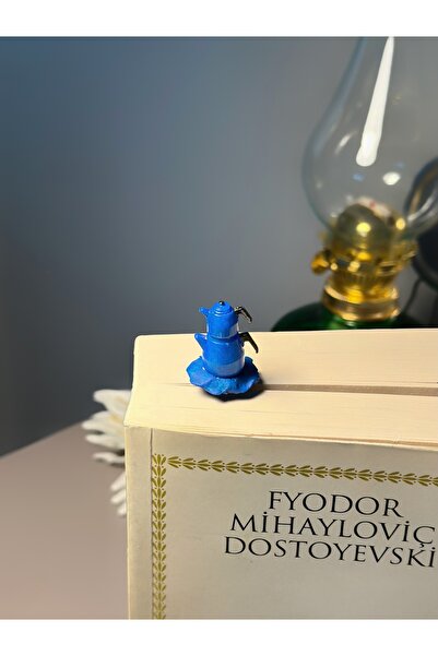 Rika Spolia & Co. Minyatür Mavi Çaydanlık Kitap Ayracı