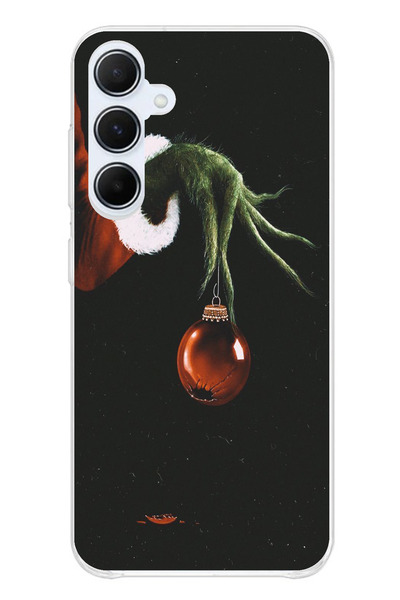 TechTree حافظة سيليكون متوافقة مع هاتف سامسونج جالاكسي A55 باللون الأخضر وكرة...