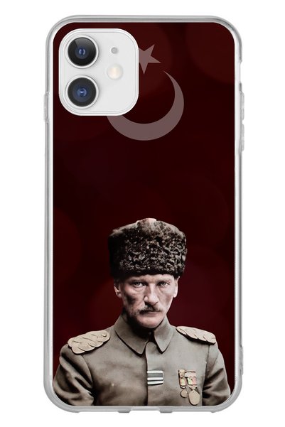 TechTree حافظة سيليكون متوافقة مع هاتف iPhone 11 Moon Star and Commander Atat...