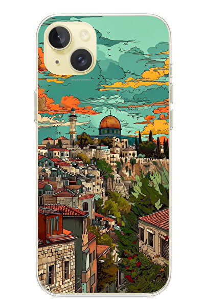 TechTree حافظة سيليكون متوافقة مع هاتف iPhone 15 PLUS من Free Palestine وKubb...