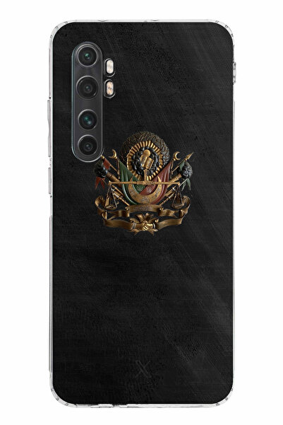 TechTree حافظة سيليكون مطبوع متوافقة مع هاتف Mi Note 10 Lite مع تفاصيل التوجي...