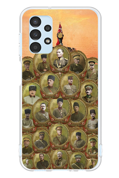 TechTree حافظة سيليكون متوافقة مع هاتف سامسونج جالاكسي A13 من أتاتورك وقادة ا...