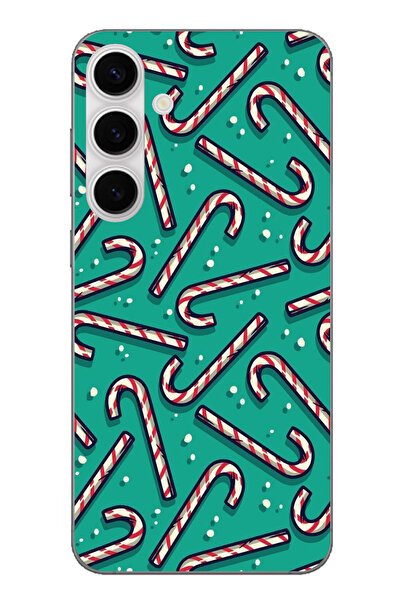 TechTree حافظة سيليكون متوافقة مع هاتف سامسونج جالاكسي S24 FE موديل مطبوع مع ...