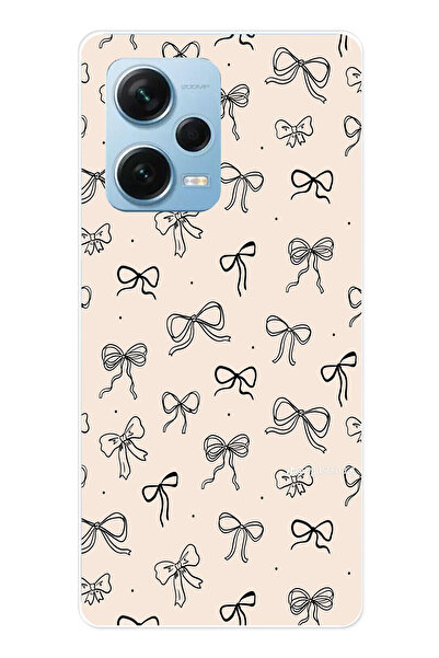 TechTree حافظة سيليكون متوافقة مع هاتف Redmi Note 12 PRO 5G باللون الأسود ونم...