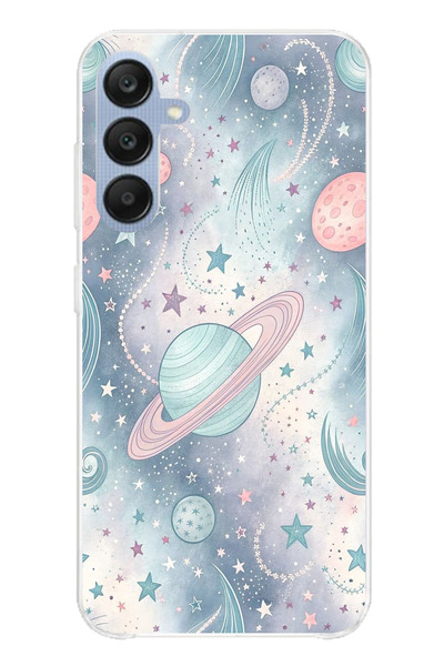 TechTree حافظة سيليكون ناعمة متوافقة مع هاتف سامسونج جالاكسي A25 مطبوع