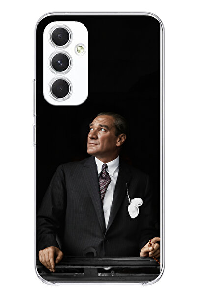 TechTree حافظة سيليكون متوافقة مع هاتف سامسونج جالاكسي A54 من Ufka Lider Atat...