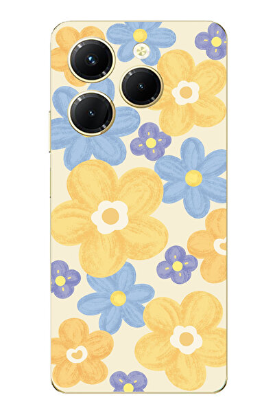 TechTree حافظة سيليكون ناعمة متوافقة مع هاتف Infinix Hot 40-40 PRO مطبوع