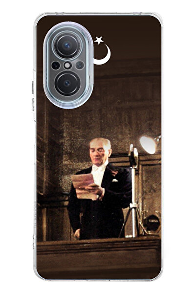 TechTree حافظة سيليكون متوافقة مع هاتف Huawei Nova 9 Se متوافقة مع الخطاب الأ...