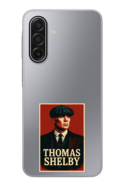 TechTree حافظة سيليكون متوافقة مع هاتف سامسونج جالاكسي A17 من توماس شيلبي مطبوع