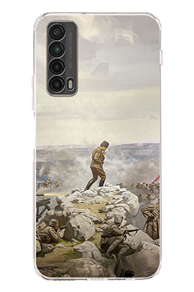 TechTree حافظة سيليكون متوافقة مع هاتف Huawei P Smart 2021 Cephede Commander ...