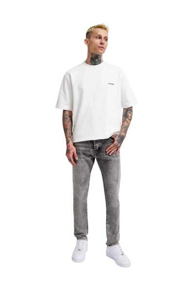 Machinist Siyah Efektli Random SlimFit Jean Pantolon