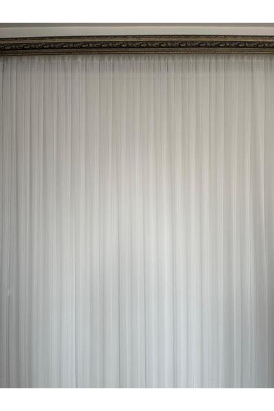 Fteks FATEKS ŞANTUG KALIN ÇİZGİLİ TÜL PERDE