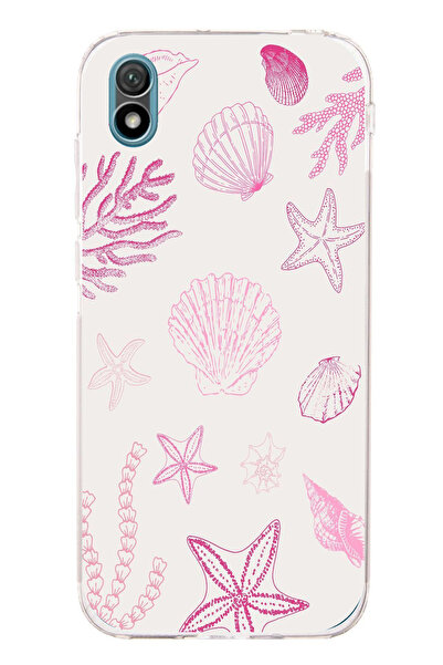 TechTree حافظة سيليكون لهاتف هواوي Y5 2019 - متوافقة مع Honor 8S باللون الورد...