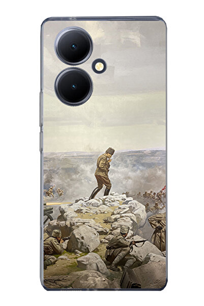 TechTree حافظة سيليكون متوافقة مع هاتف Vivo V29 Lite 5G Cephede Commander Ind...