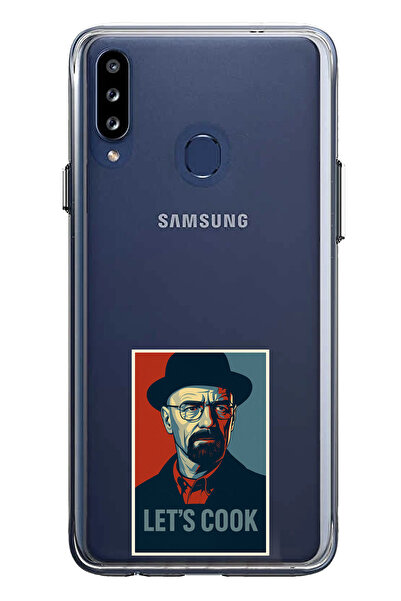 TechTree Samsung Galaxy A20S Compatible Lets Cook Banner Printed Silicone Case