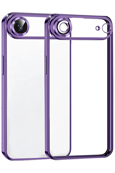 NewFace سيليكون آيفون 17 آير من إس بي تي آر إن إس مع عدسة (174535) - أرجواني