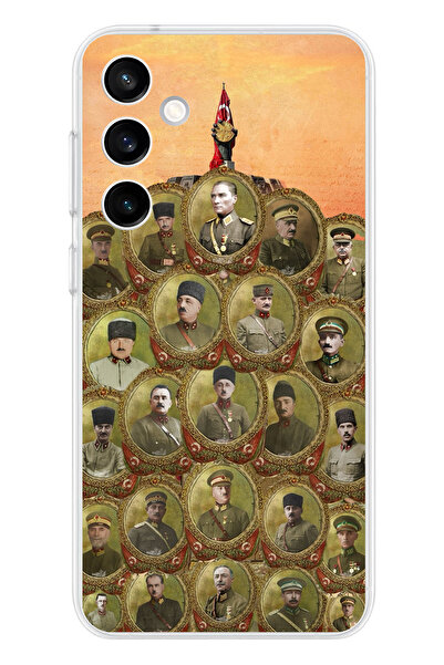 TechTree حافظة سيليكون متوافقة مع هاتف سامسونج جالاكسي S23 FE من أتاتورك وقاد...