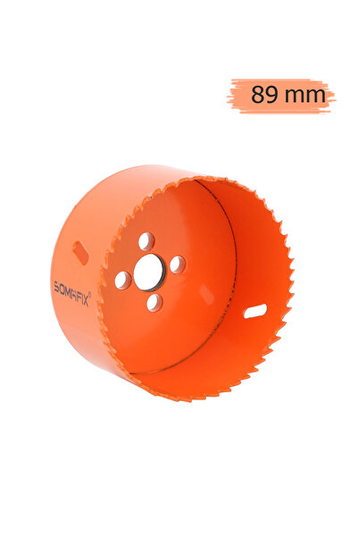Somafix منشار ثقب ثنائي المعدن برتقالي sfx2089 89mm