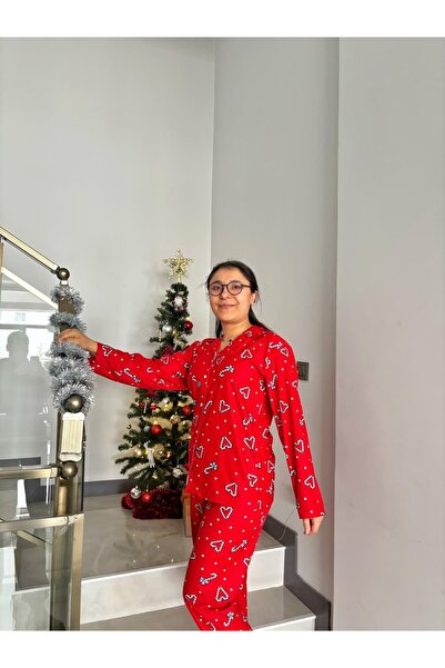 Marka Cozy Front Buttoned Pajama Set