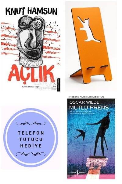 TÜRKİYE İŞ BANKASI KÜLTÜR YAYINLARI Açlık + Knut Hamsun + Mutlu Prens + Telef...