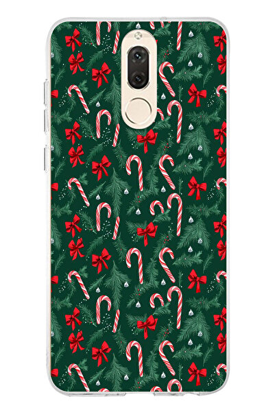 TechTree حافظة سيليكون متوافقة مع هاتف Huawei Mate 10 Lite لعيد الميلاد وشجرة...