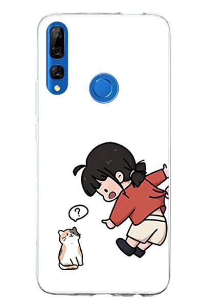 TechTree حافظة سيليكون متوافقة مع هاتف Huawei Y9 Prime (2019) - مجموعة مطبوع ...