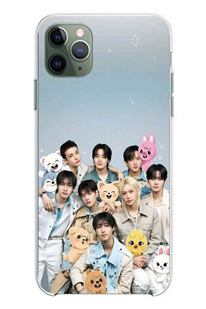 TechTree حافظة سيليكون مطبوع متوافقة مع هاتف iPhone 11 Pro Max بتصميم فرقة K-...