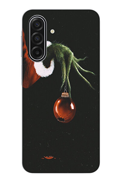 TechTree حافظة سيليكون متوافقة مع هاتف سامسونج جالاكسي A17 باللون الأخضر وكرة...