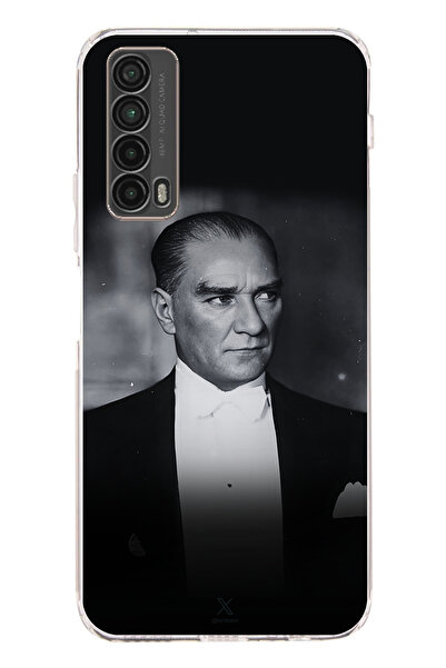 TechTree أناقة ورقيمة متوافقة مع هاتف هواوي بي سمارت 2021: حافظة سيليكون مطبو...