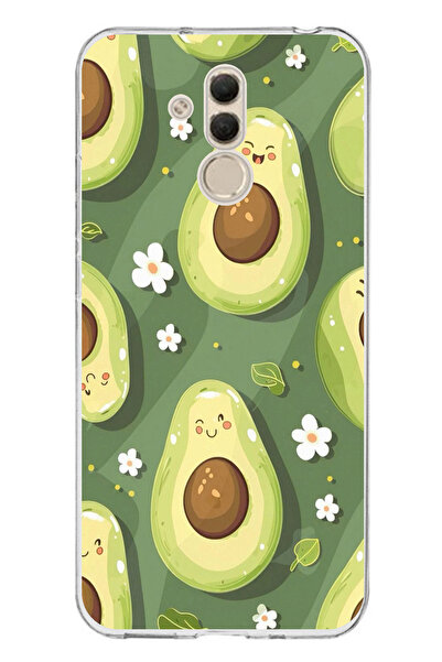 TechTree حافظة سيليكون متوافقة مع هاتف هواوي ميت 20 لايت باللون الأخضر اللطيف...